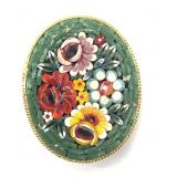 Mini-Mosaic Brooch 1.5'