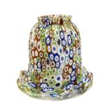 Millefiori Murano Art Glass Light Fixture Shade