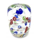 Art Glass Paperweight 3.75' Tall
