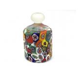 Millefiori Murano Art Glass Paperweight 2.25'