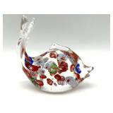 Millefiori Murano Art Glass Fish Figure 4' x 4'