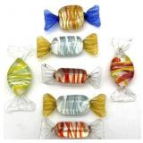 Murano Art Glass Candy 2.5'