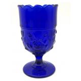 Cobalt Blue Glass Spooner 5.5' Tall