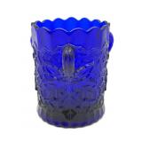 Cobalt Blue Glass Spooner 4' Tall