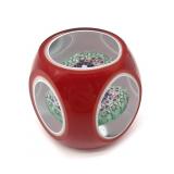 Millefiori Murano Art Glass Paperweight 2.25'