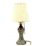 Millefiori Murano Art Glass Lamp 12'- height
