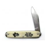 Vintage John Wayne Pocket Knife- handle 3.5ï¿½