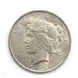1922 Peace Dollar