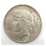 1922 Peace Dollar