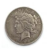 1926-D Peace Dollar