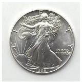 1986 American Silver Eagle One Ounce Fine Silver