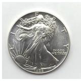 1986 American Silver Eagle One Ounce Fine Silver