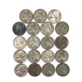 (19) Jefferson Nickels : 1940-1976