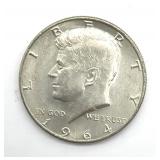 1964-D Kennedy Half Dollar