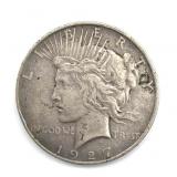 1927-D Peace Dollar