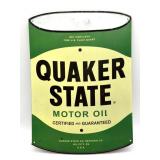 Quaker State Motor Oil Metal Sign 11.5' x 16' -