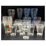 Coca-Cola and McDonald's Glass Cups 6.5' and