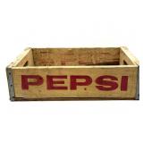 Vintage Pepsi-Cola Salina, KS Wood Crate 18.5' x