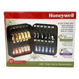 Unused 24-Key Steel Box by Honeywell
