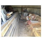 Contents is South Grain Bin; Mostly lumber