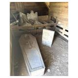 Halloween Decor in Barn