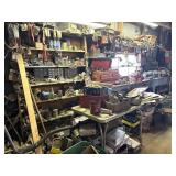 Contents of SE Wall; Tools, Hardware & More