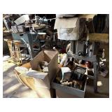 (2) Table Saws, Router, Flats of Tolls,  Antiques