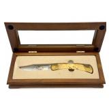 Buck 110 Custom Elk Cut Blade Folding Blade Knife