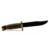Buck 119 Knife with Canvas Leather Sheath