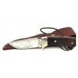Case XX Pawnee R603 SSP Knife with Case Leather