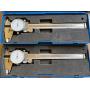 (2) Dial Calipers 1-6 Inch x .001