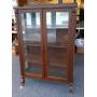 Antique Curio Cabinet 40" x 14.5" x 59" (left