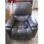 Grey La-Z-Boy Rocking Power Recliner (works)