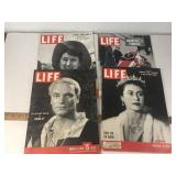 4 Life Magazines British Subjects