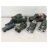 Collection of Die Cast Military Vehicles