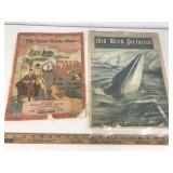 2 Vtg Ephemera Terre Haute Post Atlas & Mid Week