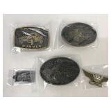 Belt Buckles Keychain and more