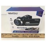 Vivitar 4K Digital Camcorder NIB