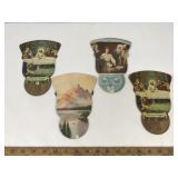 4 Vintage Advertising Fans
