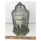 Metal Bird Cage with Candle