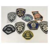 9 Law Enforcement Police Patches