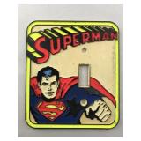 1976 Superman Switch Plate