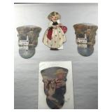 Set of 5 Mid-Century Advertising Fold-Outs