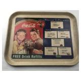 Coca Cola Piccadilly Cafeteria Tray