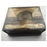 Hurrican Shoals Bridge Wooden Box w/ Felt Interior