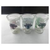 Set of 3 Welch's Looney Tunes Glasses 1994
