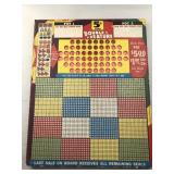 5 Cent Double Feature Punch Board