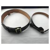 Set of 2 Leather Belts