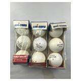 3 Boxes of Spalding Golf Balls Original Packaging
