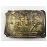 Wells Fargo Oklahoma Territory Belt Buckle